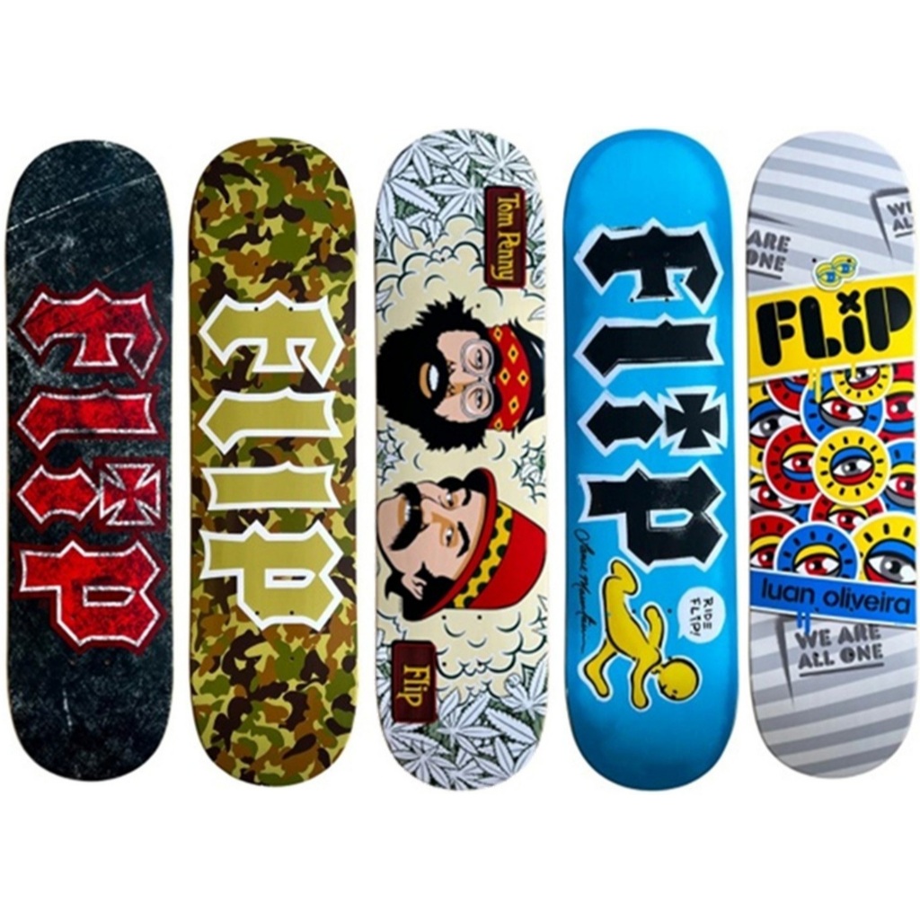 Shape Flip Maple 7.75 8.0 8.1 8.25 8.5 - Rioskateboard | Shopee Brasil