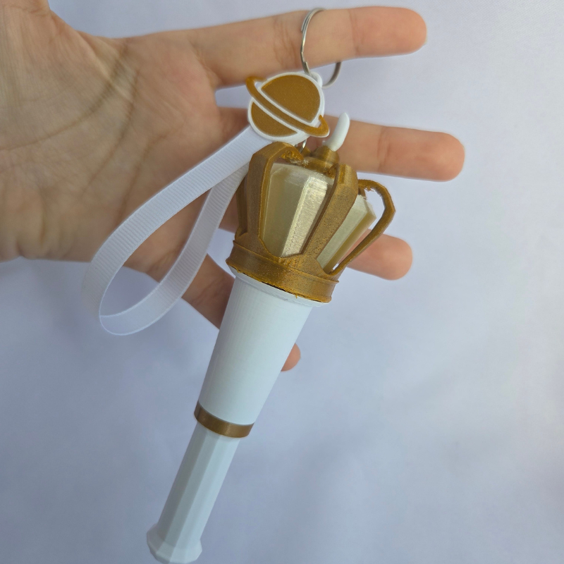LOONA - Mini Lightstick Fanmade - chaveiro com luz colorida