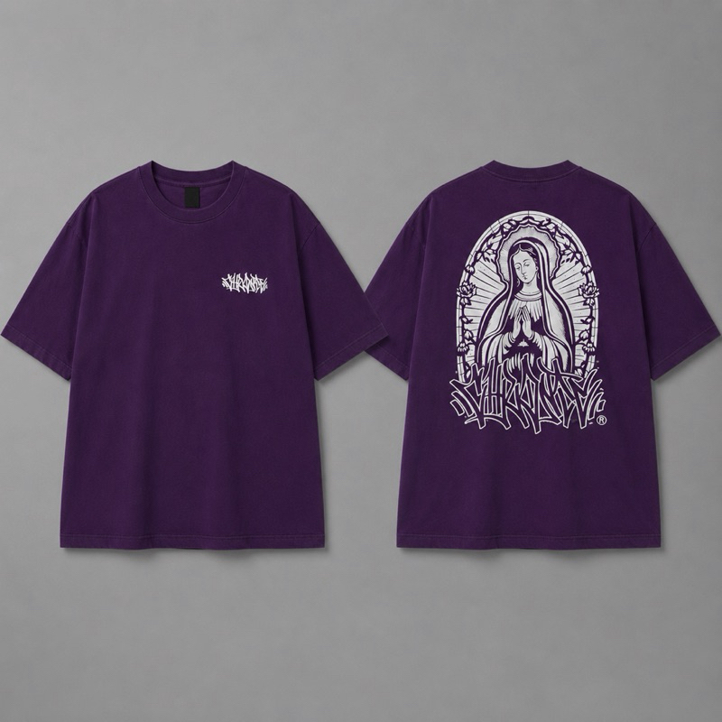 Camiseta Nossa Senhora de Guadalupe Oversized StreetWear 100