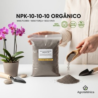  Adubo Npk 10-10-10 Orgânico