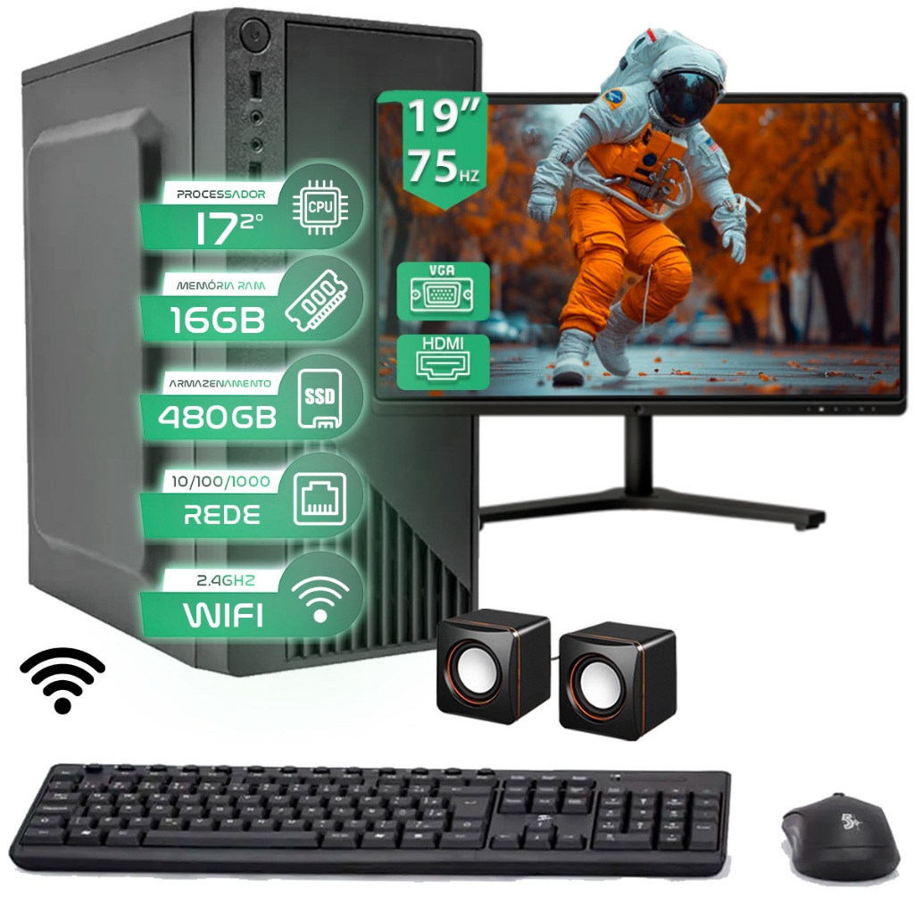 pc gamer rtx 3060 ryzen 7 em Promoção na Shopee Brasil 2026