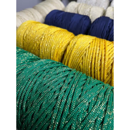 1KG Fio Náutico 4mm para macramê tricô1kg crochê artesanato fio nautico