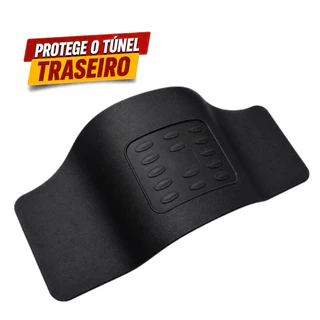 Tapete Protetor Túnel Central Traseiro Universal PVC Carro Carpete Assoalho Borracha