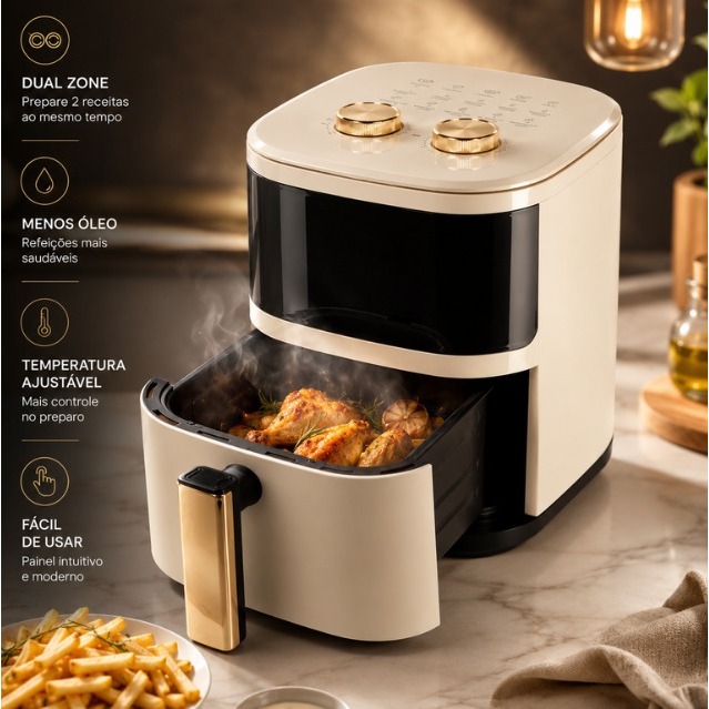 Eletrodomesticos/Ventilador Air Fryer em Promoção na Shopee Brasil