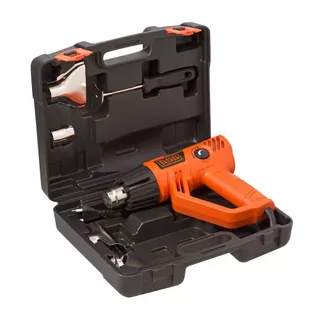 Soprador Térmico BLACK+DECKER HG2000K 1.800W Com Maleta e 5 Acessórios 110V e 220V