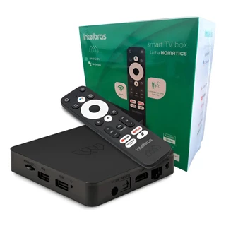 Smart TV Box Intelbras linha homatics Android TV