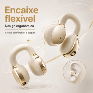 2026 X31 Fone de ouvido sem fio Bluetooth OWS com clipe de ouvido estéreo sem fio