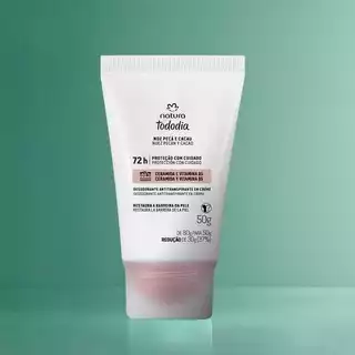 Desodorante Antitranspirante em Creme Tododia Noz Pecã 50g