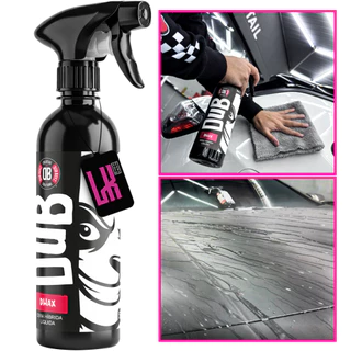 D wax 500ml Dub Boyz Cera Spray Automotiva Brilho Protecao Repelente a Agua Toque Liso Todas Cores Carnauba Sio2