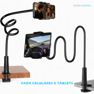Suporte flexível preguiçoso 360° adequado para celular/tablet Desktop Suporte Para Pescoço De Ganso