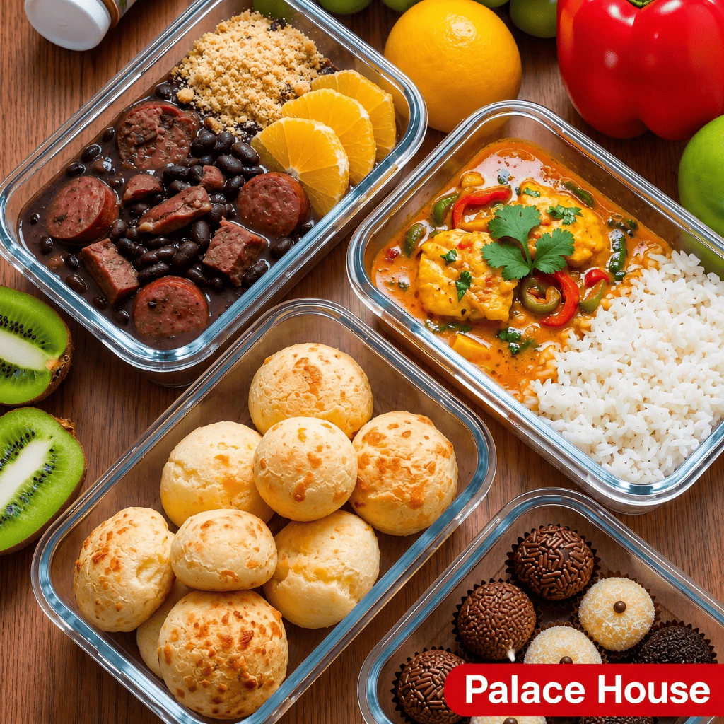 Kit 10 Potes Herméticos Vidro 370ml 640ml 1040ml Retangular Tampa 4 Travas Marmita Fitness Freezer Forno Cozinha