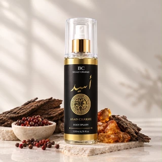 Kit 3 Body Splash Árabe Asad, Nuit E Bourbon 200ml