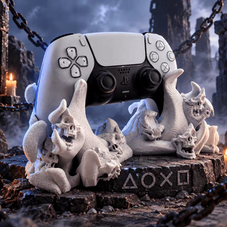 Suporte para Controle PS5 – Caveiras Demoníacas