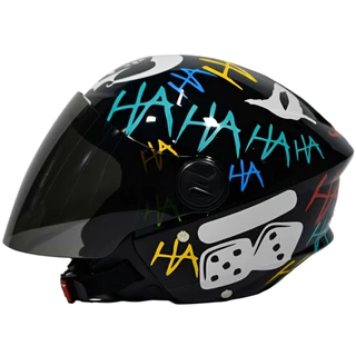 Capacete Liberty 3 New Personalizado Coringa Arlequina Viseira Fumê