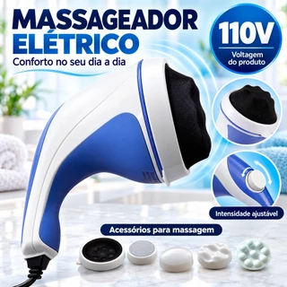 Drenagem Linfática Massageador Orbital Spin Relax Premium