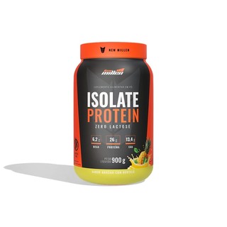 Whey Protein Isolado Zero Lactose Isolate Protein 900g New Millen — foto 2 — Achou Levou Brasil