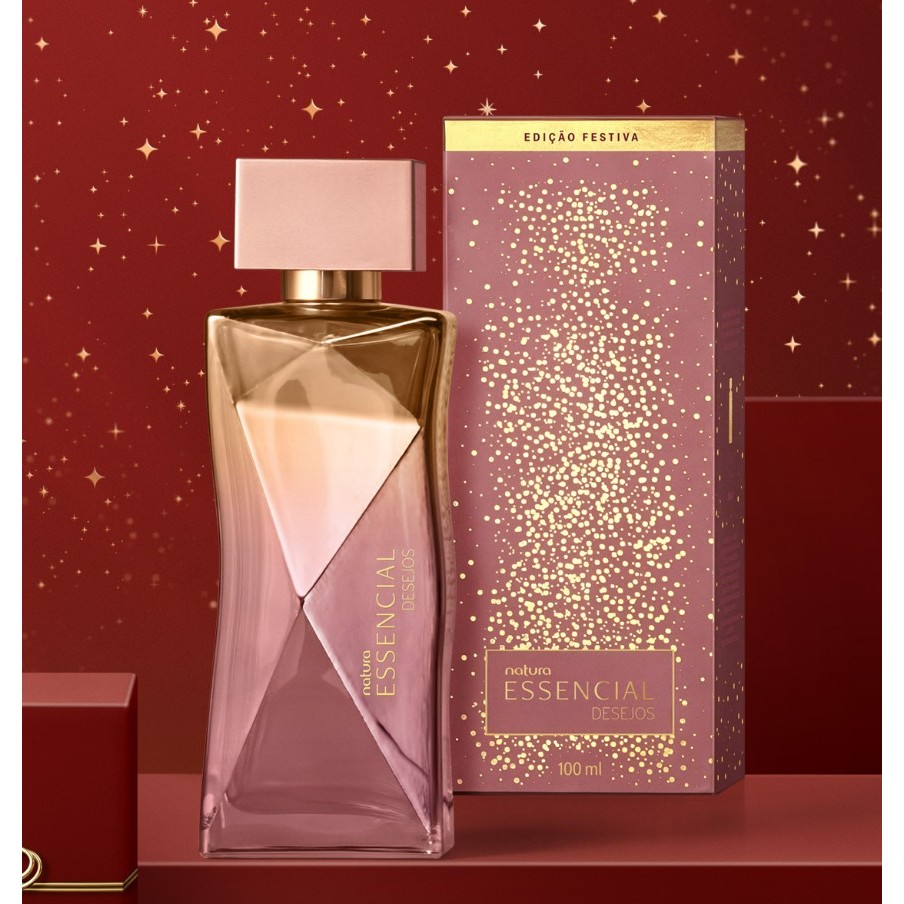 Perfume Natura Essencial Desejos Feminino 100ml Lacrado na Caixa