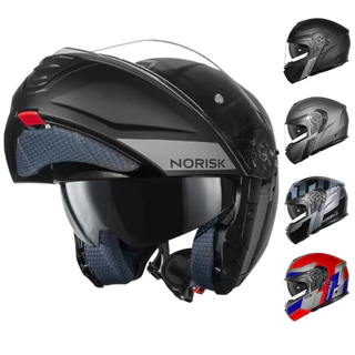 Capacete Moto Norisk Vortex Escamoteável Com Oculos Solar Interno Diversos Graficos