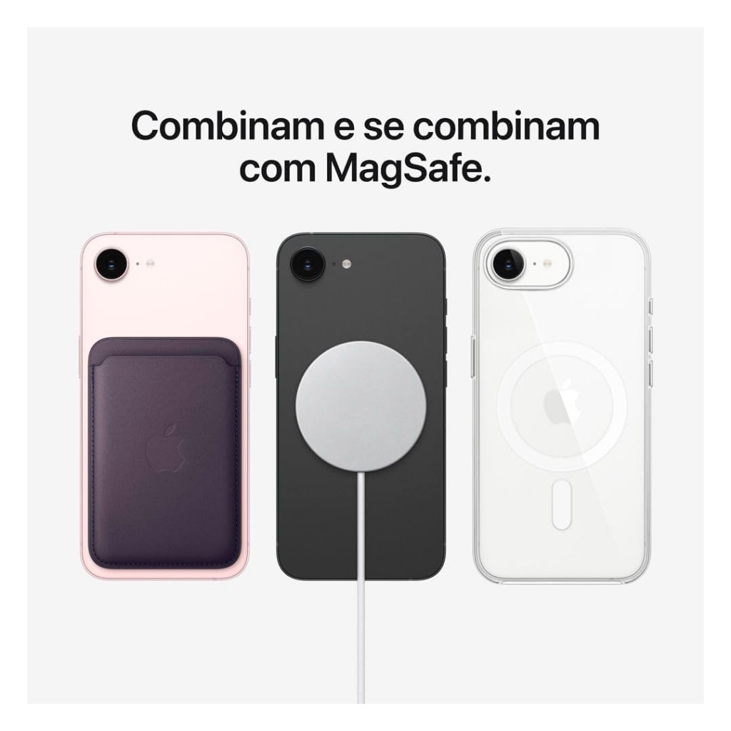 Celular Apple iPhone 17e 256GB 512GB eSim Tela 6,1