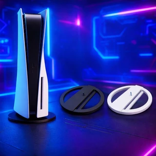 Base Suporte Vertical para PS5 Slim e Fat – Preto ou Branco