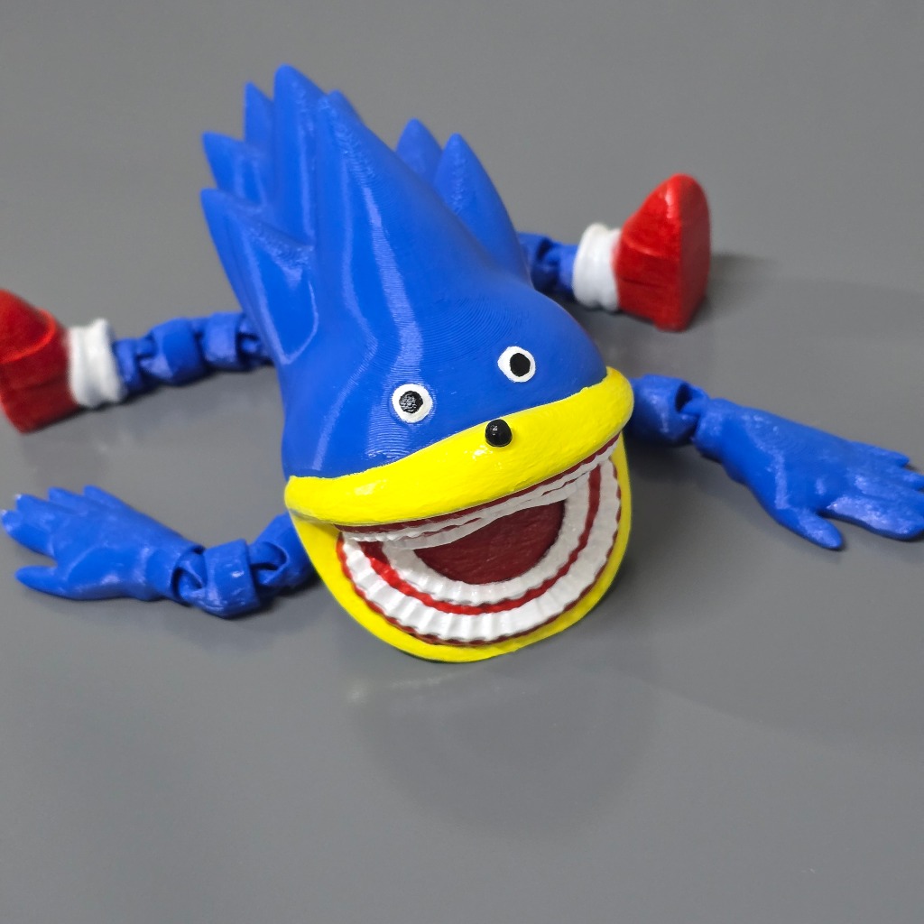 Shin Sonic Articulado – Versão Sombria - Sonic Shin Tapes | Shopee Brasil