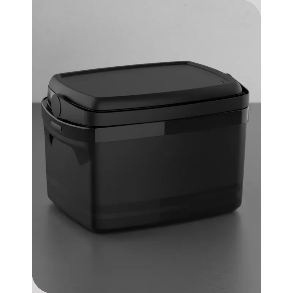 Caixa Termica Cooler 12l Alça Média 18 Latas Preta Soprano
