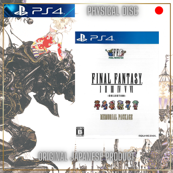 💎 Final Fantasy I-VI Pixel Remaster Collection Memorial Package