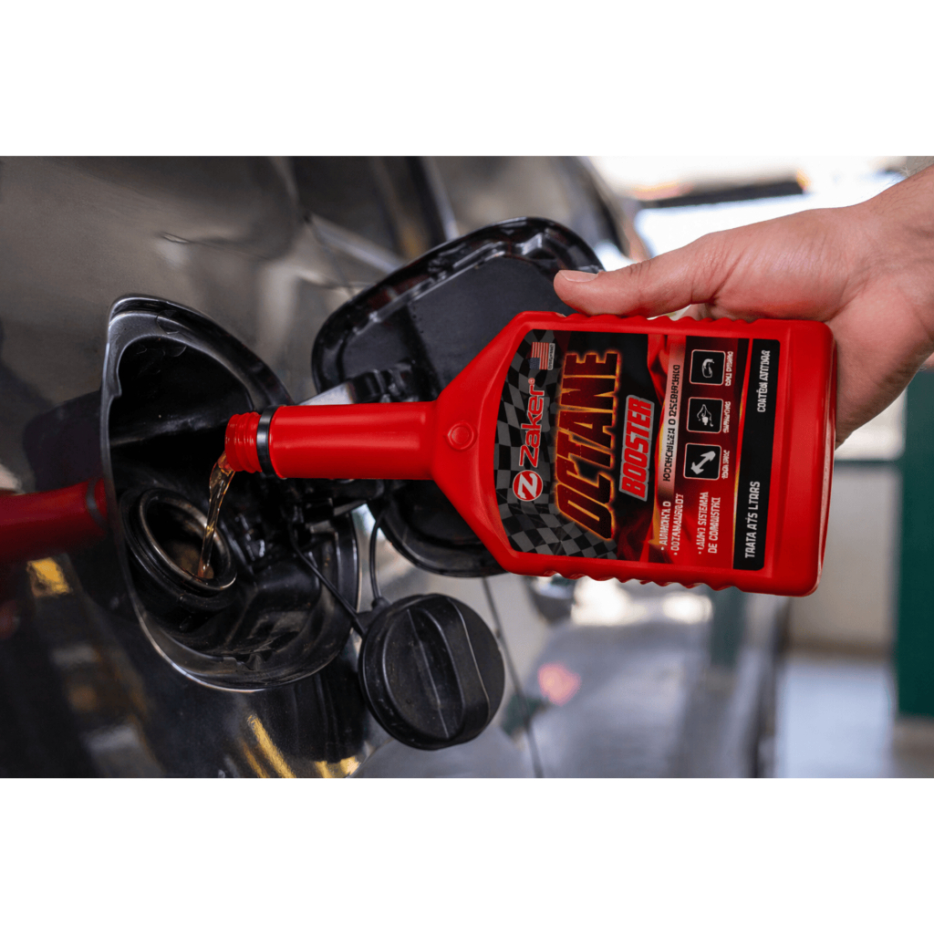 Aditivo Para Gasolina Zaker Power Octane Booster | Shopee Brasil