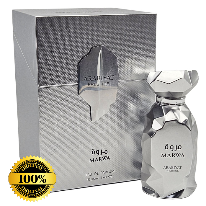 Perfume Arabe Marwa Arabiyat Prestige EDP 100ml Original Masculino