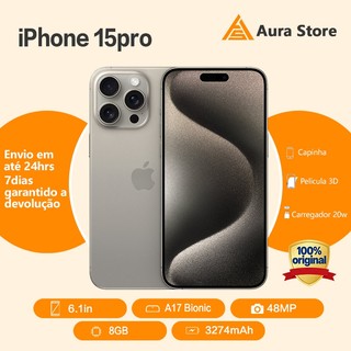 iPhone 15 Pro Max com A17 Pro e zoom 5x