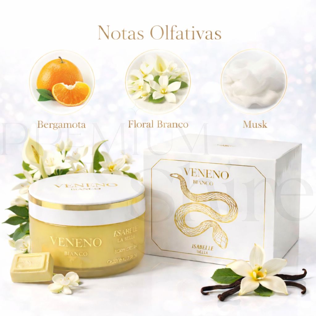 Hidratante Árabe Angel Isabelle la Belle Pasta Creme em Pote 200g
