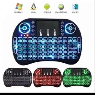 Mini Teclado Sem Fio com Bluetooth para Smart TV e PC - Design Compacto e Ergonômico