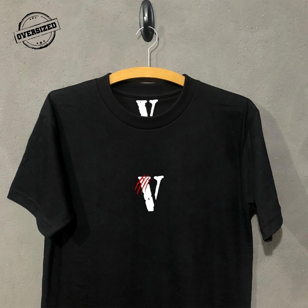 Camiseta masculina Vlone V Panther Oversized e Streetwear 100
