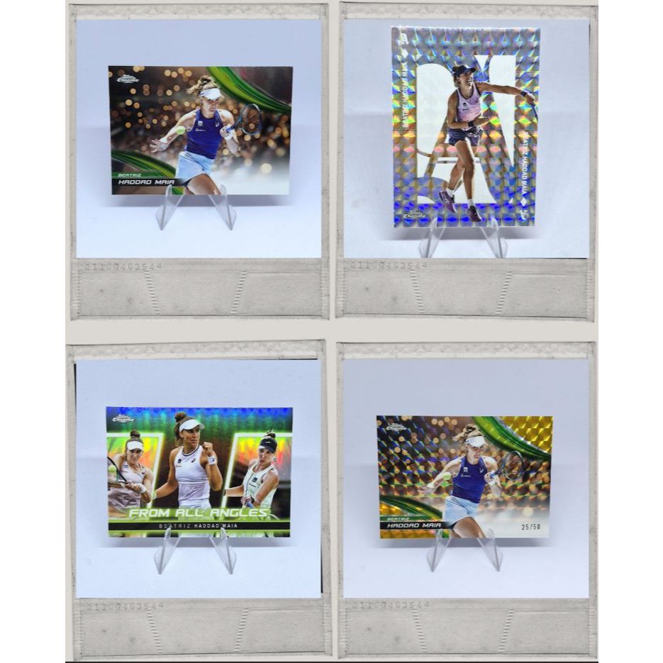 その他 Topps ty Tennis Beatriz Haddad Maia Cards Beatriz Haddad Maia - Bases, Inserts e Numerados - Topps