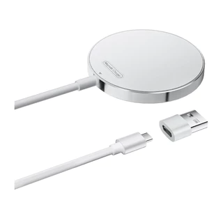 Carregador Magnético Sem Fio FAM FCA-QW16 15W Super Rápido para Smartphones Compatíveis com MagSafe