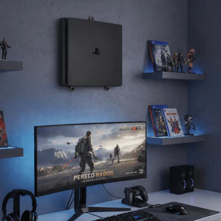 Suporte de Parede Para Console Playstation 4 SLIM PS4