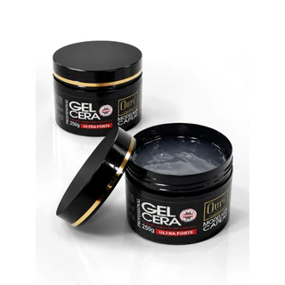 Gel Cera Capilar Ultra Forte 250g Ouribel Profissional Fixação Máxima