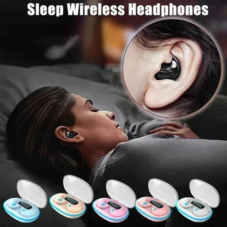 Fones De Ouvido Bluetooth X55 Para Dormir Sem Entrar Na Orelha Sem Fio Estéreo Com Display De Bateria Longa Duração