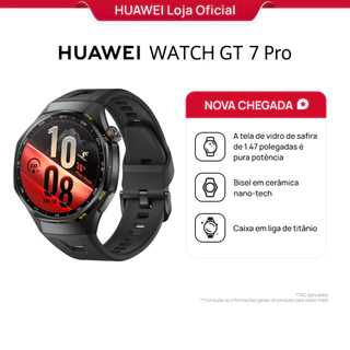 HUAWEI WATCH GT 7 Pro 46mm Smart Watch, Bateria de até 21 dias, ECG, Monitoramento da Frequência Cardíaca