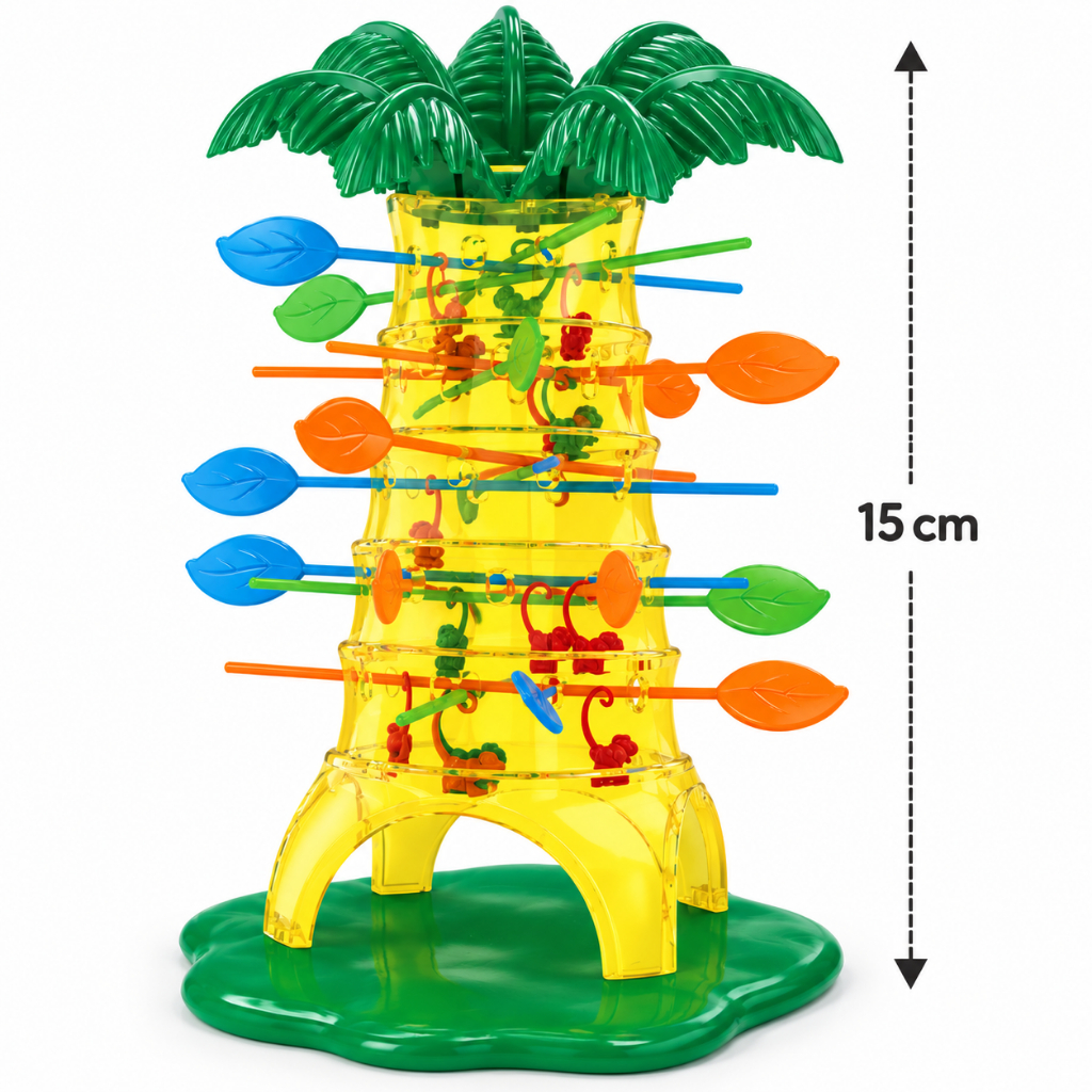Jogo De Mesa Cada Macaco No Seu Galho Armadilha Brinquedo