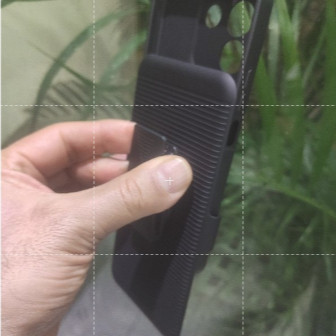 Capa+suporte para Redmi note 17 pro belt flip cinto cintura