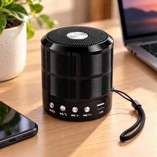 Caixa Mini Caixinha De Som Música Potente Conexão Bluetooth Carregador USB Portátil