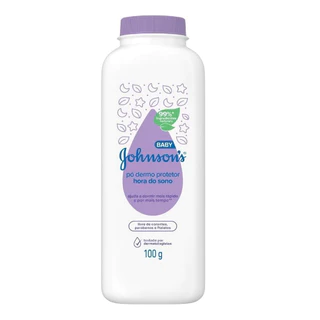 Talco Pó Hora do Sono Johnsons Baby 100g em Oferta na Shopee