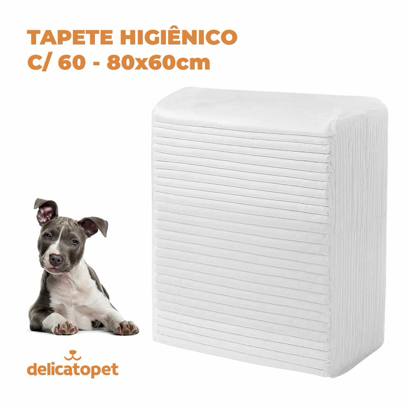 Tapete Higiênico Para Pets 80x60 c/60un | Shopee Brasil