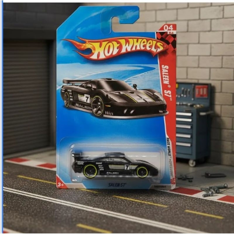 Hot Wheels Saleen S7 Preto - Race World Speedway 2010 (Lacrado