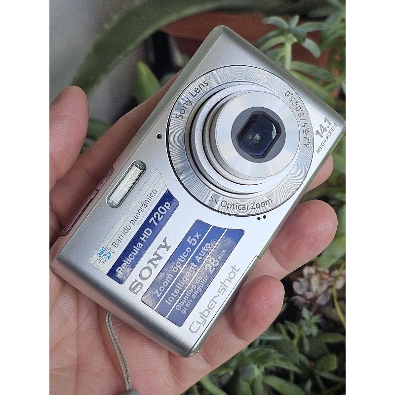 Câmera Digital Sony Cyber-shot Dsc-w620 14.1mp Cinza na caixa