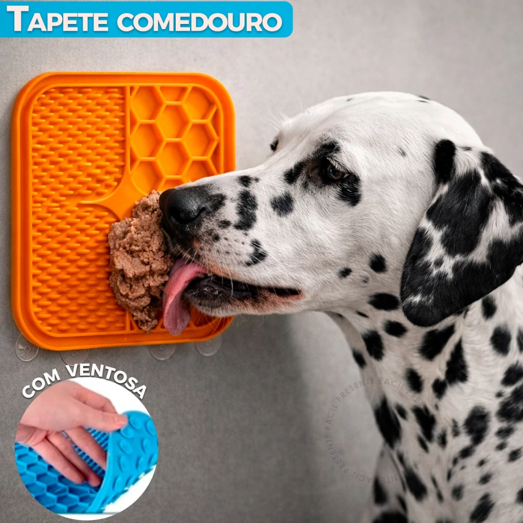 Tapete Comedouro Interativo