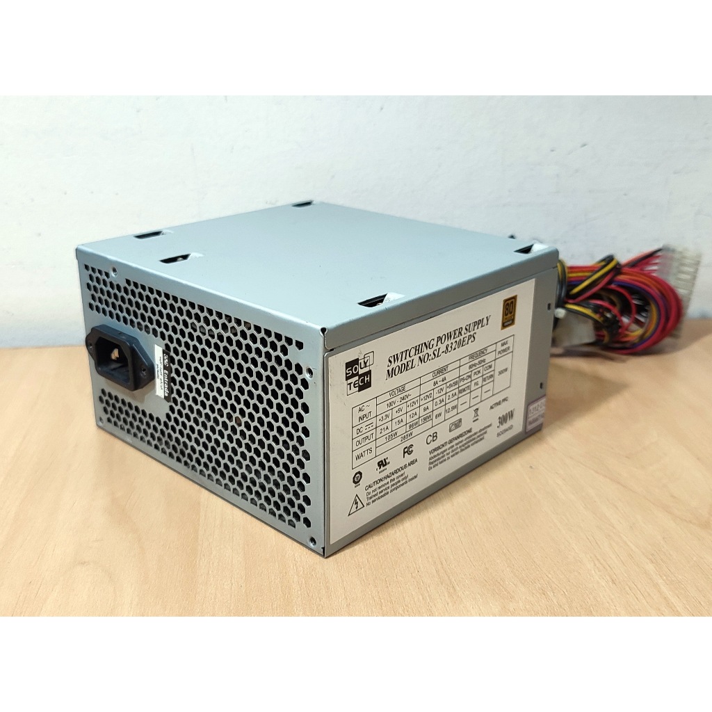 Fonte Atx Solitech 300w - 80 plus bronze | Shopee Brasil