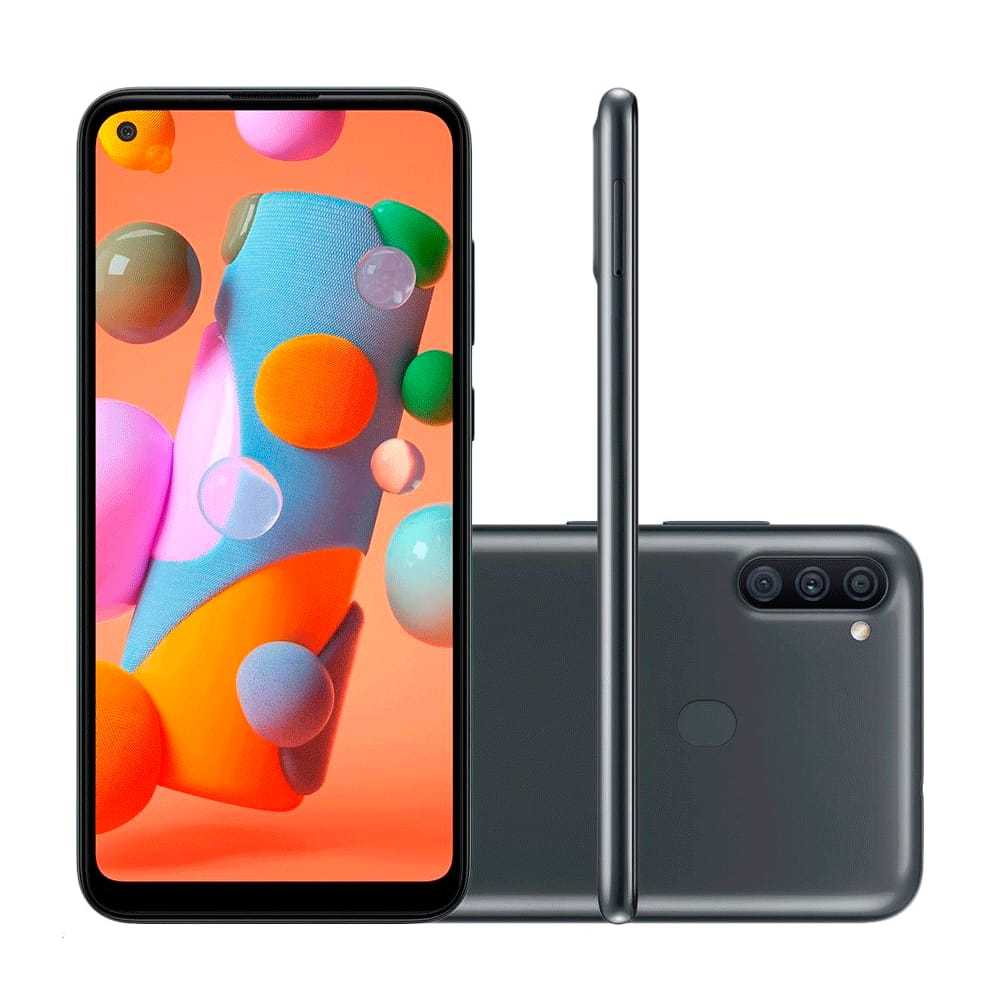 Smartphone Galaxy Samsung A11 64Gb - Preto | Shopee Brasil