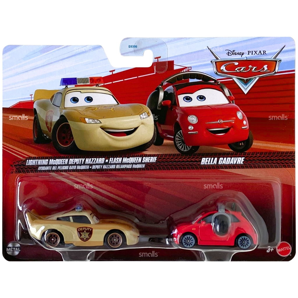 Disney Pixar Cars - Pack com 2 Carros - 1:55 - À Escolha - Mattel
